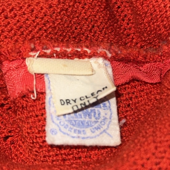 Vintage 1960’s Tricots Union Made Knit Dress - Picture 9 of 11